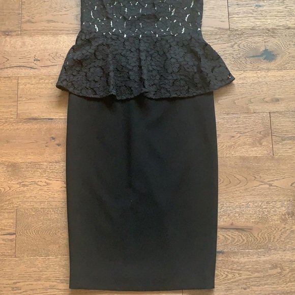 Judith & Charles black midi dress, size 2 NWT - Picture 4 of 6